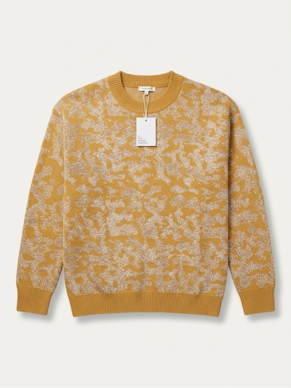 AND THE WHY tan/camel shimmer oversized sweater size S/M combo